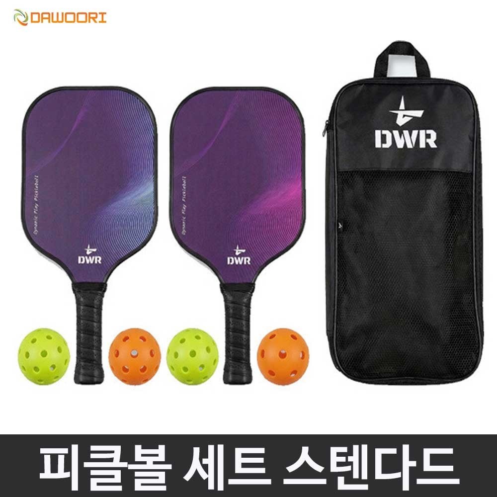 다우리 피클볼 세트 라켓2 공4 스텐다드 가방포함 피클볼패들 입문용 방과후 스포츠 수업